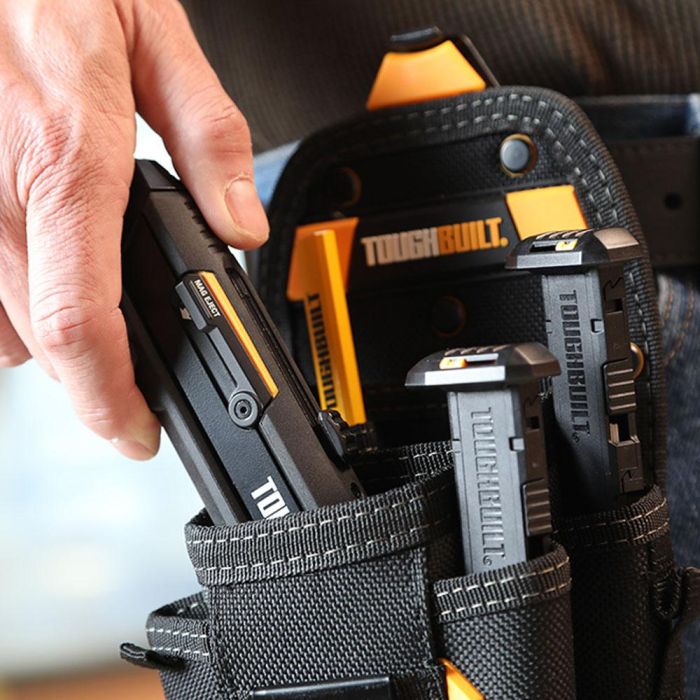 Toughbuilt Cúter recargable con mecanismo de recarga rápida, 5+5 hojas, modelo TB-H4S2-03 10 Toughbuilt Cúter recargable con mecanismo de recarga rápida, 5+5 hojas, modelo TB-H4S2-03 10