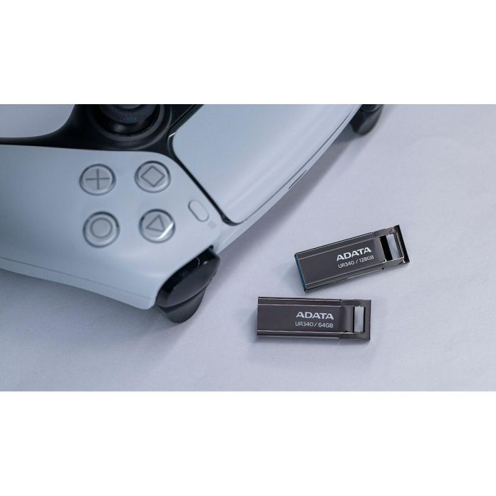 Memoria USB Adata AROY-UR340-64GBK 64 GB Negro 1 Memoria USB Adata AROY-UR340-64GBK 64 GB Negro 1