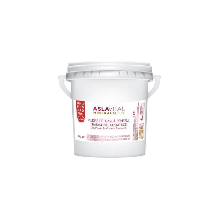 ASLA VITAL (DRA. ANA ASLAN) Mascarillas Faciales de Polvos de Arcilla 100% Natural para Todo Tipo de Pieles, Bote 750g