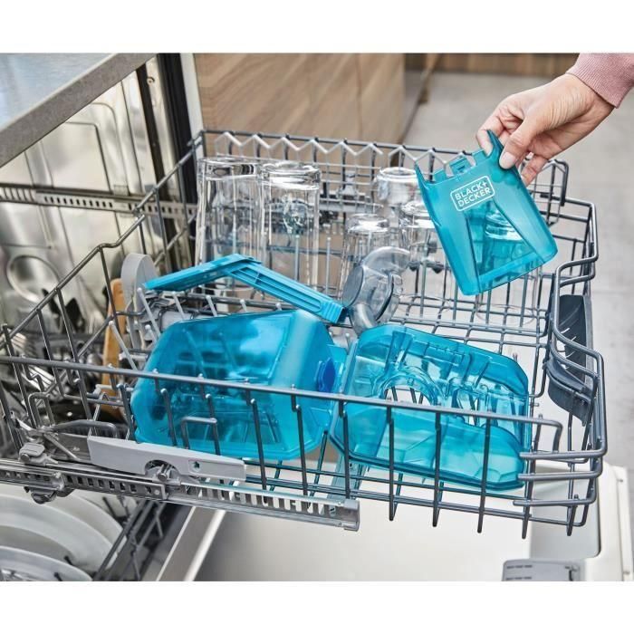 Aspirador de mano BLACK+DECKER - Spillbuster 2 en 1 - 12V 1.5 Ah - Cepillo manual - azul 2 Aspirador de mano BLACK+DECKER - Spillbuster 2 en 1 - 12V 1.5 Ah - Cepillo manual - azul 2