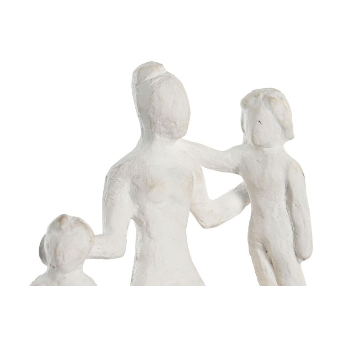 DKD Home Decor Figura Decorativa de Familia Estilo Urban, de Mango y Aluminio, Blanco y Marrón, 22 x 28 x 9 cm, Set de 2 1 DKD Home Decor Figura Decorativa de Familia Estilo Urban, de Mango y Aluminio, Blanco y Marrón, 22 x 28 x 9 cm, Set de 2 1