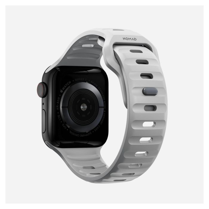 Nomad 0856500019598 Sport Band Correa para Apple Watch 38/40/41 mm Gris Lunar - Compatible Series 7, 6, SE y anteriores 1