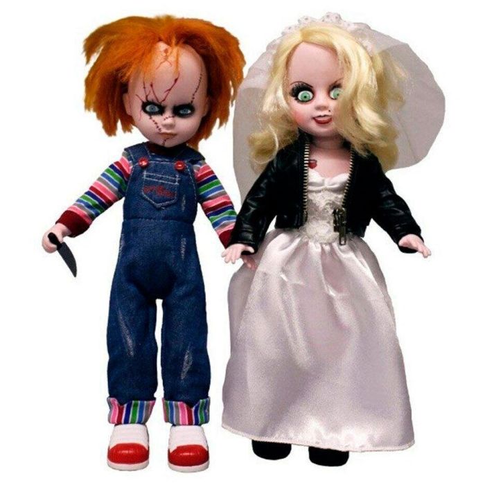 Set 2 muñecos Chucky and Tifanny Living Dead Dolls 25cm 1