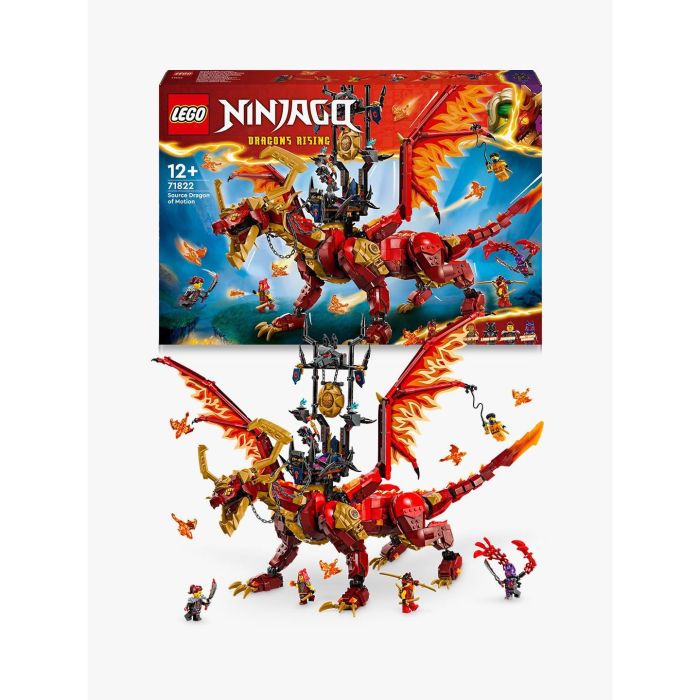 LEGO 71822 Ninjago Dragón Fuente del Movimiento Juego de Construcción para Niños y Niñas de 12 Años con 1716 Piezas 4