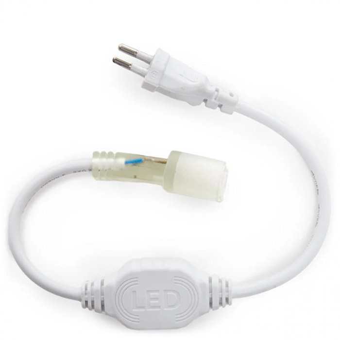 Conector Enchufe 220V para Neon Flex 80 0 Conector Enchufe 220V para Neon Flex 80 0