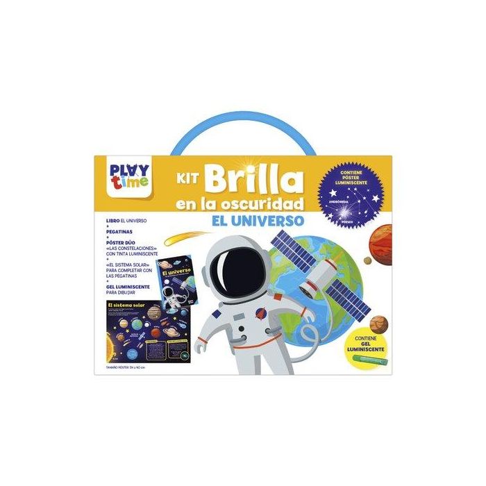 Juego Imagiland Playtime Kit Brilla En La Oscuridad Universo