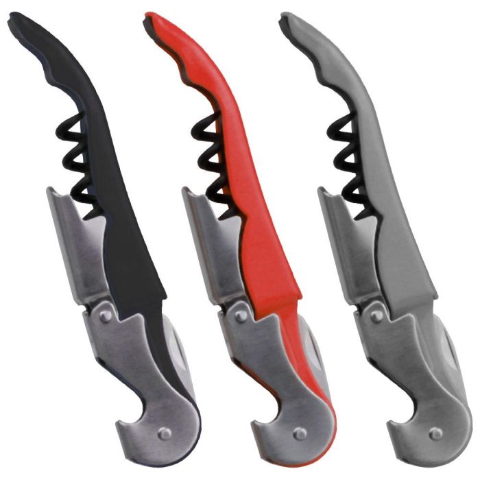 Cook Concept Sacacorchos Multiusos Cocktail Lounge Metal para Corchos y Chapas Colores Surtidos 2