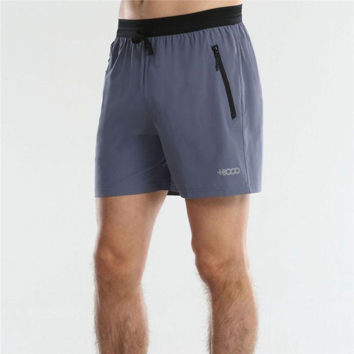 Pantalón Corto Deportivo +8000 Krinen Gris Montaña 1