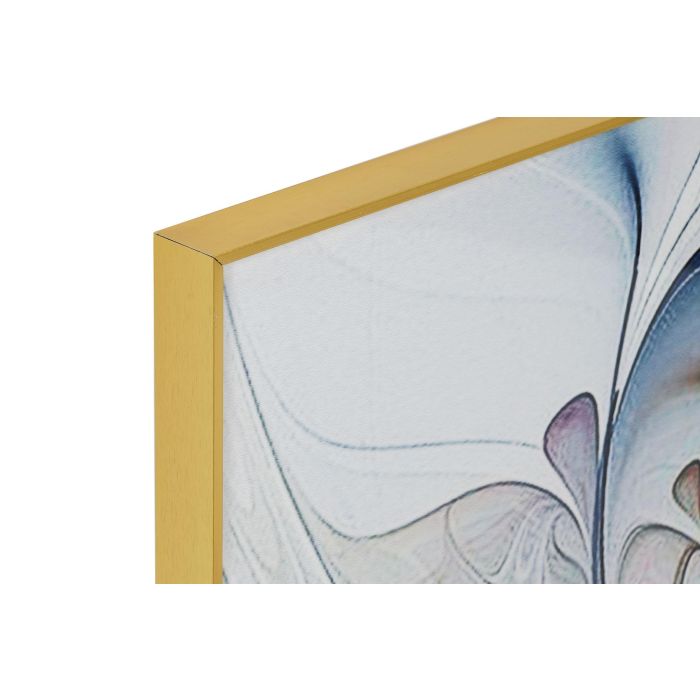 DKD Home Decor Cuadro Blanco Granate 3 x 80 x 80 cm (2 Unidades) 1 DKD Home Decor Cuadro Blanco Granate 3 x 80 x 80 cm (2 Unidades) 1