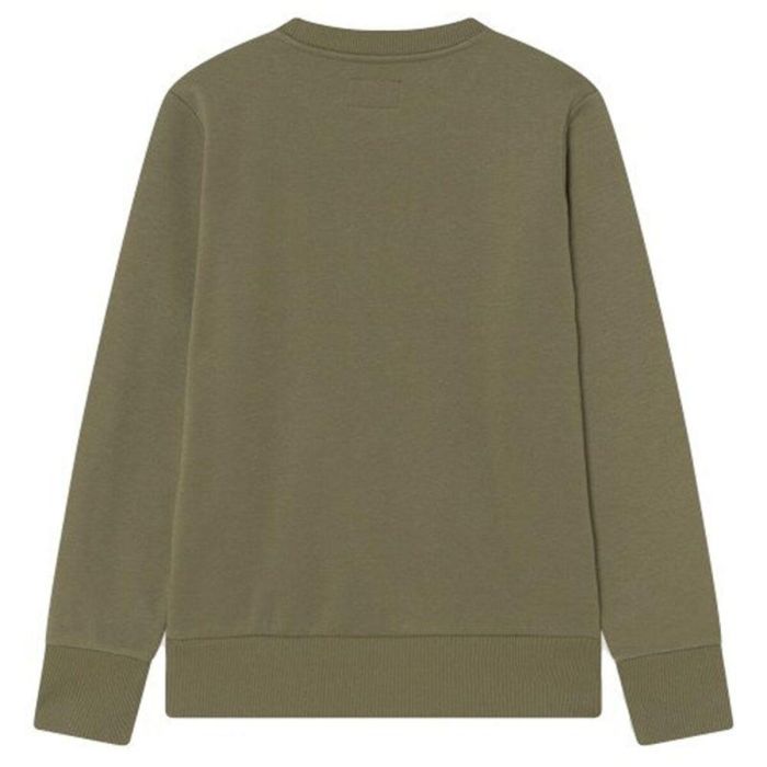 Sudadera sin Capucha Niño Converse Wordamark Verde oscuro 2