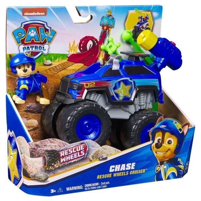 VEHÍCULO SPIN MASTER + FIGURA PAW Patrol RESCUE WHEELS CHASE 5 VEHÍCULO SPIN MASTER + FIGURA PAW Patrol RESCUE WHEELS CHASE 5