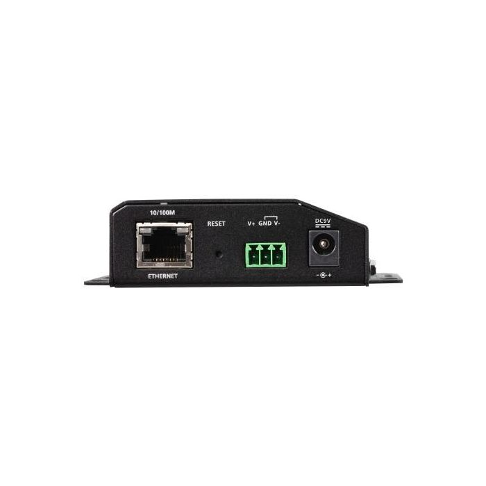 ATEN Servidor de Dispositivo Seguro 1 Puerto RS-232 a Ethernet, SN3001-AX-G - Para SCADA, Acceso Remoto y Control Industrial