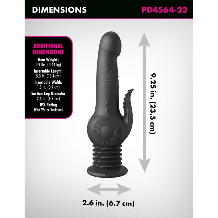 Vibrador Punto G Pipedream Fetish Fantasy Series Negro 2 Vibrador Punto G Pipedream Fetish Fantasy Series Negro 2