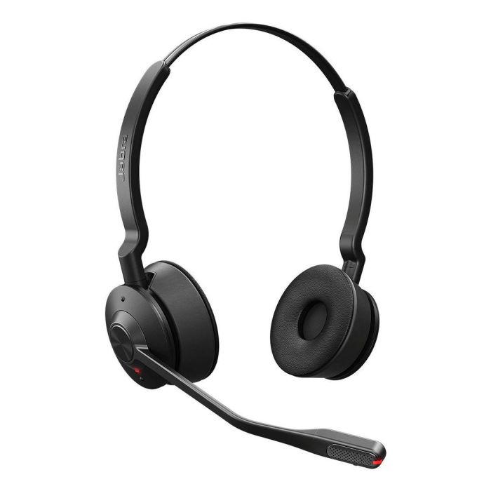 Jabra Engage 55 SE Stereo Link400c UC Auriculares Inalámbricos para Oficina/Centro de Llamadas, Optimizados para UC, Alcance 150m, Negro
