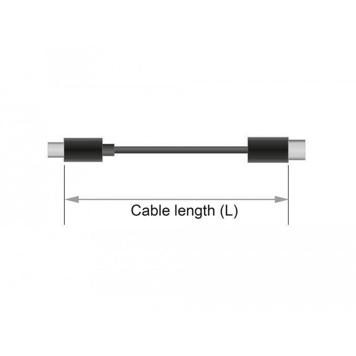 DELOCK DisplayPort Kabel 8K 60 Hz 3 m DP 8K zertifiziert 2