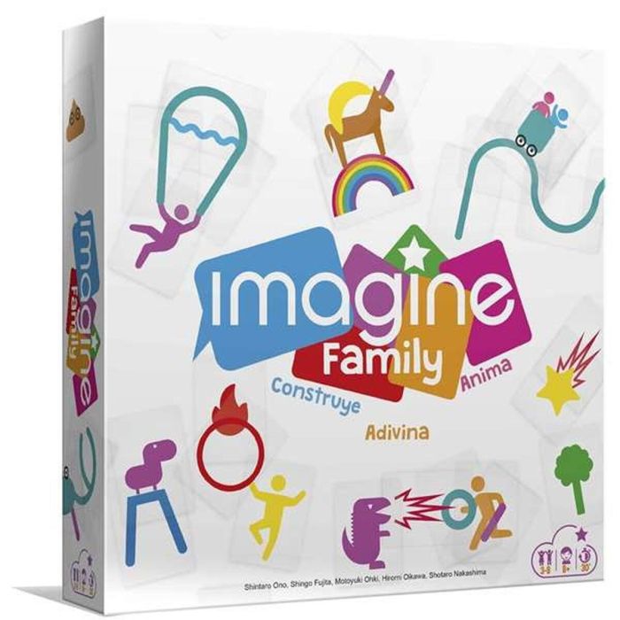 Asmodee Imagine Family Juego de mesa para mayores de 8 años 5