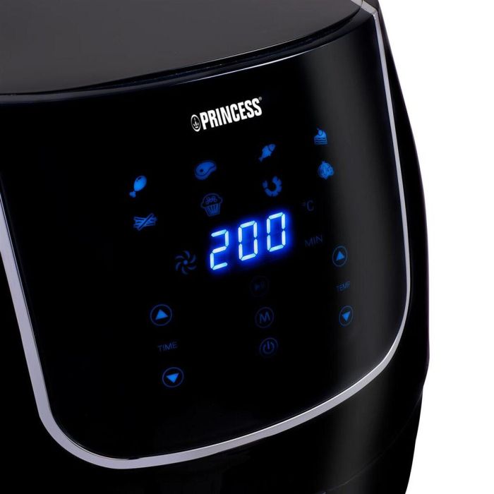 Freidora por Aire / Sin Aceite Princess Digital XXL 183017/ 1700W/ Capacidad 6L 2
