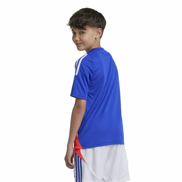 Camiseta de Fútbol Adidas Tiro24 Azul 3