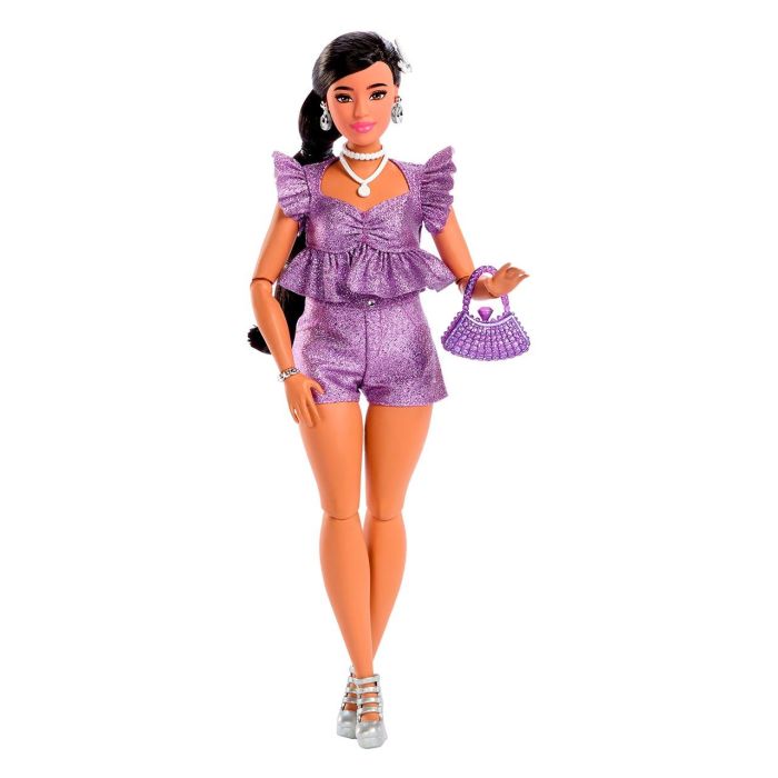 Barbie Deluxe Metallic Con Conjunto Morado Jfp43 Mattel 1 Barbie Deluxe Metallic Con Conjunto Morado Jfp43 Mattel 1