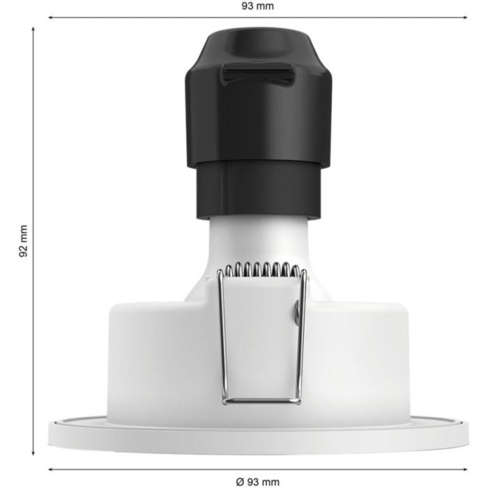 Philips Hue White & Color Ambiance Xamento Einbauspot Silber 1x4.2W 2