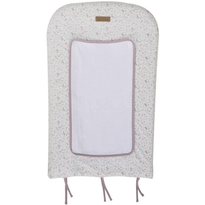 Cambiador + Funda con 1 esponja impermeable - DOMIVA - LILA Cambiador + Funda con 1 esponja impermeable - DOMIVA - LILA