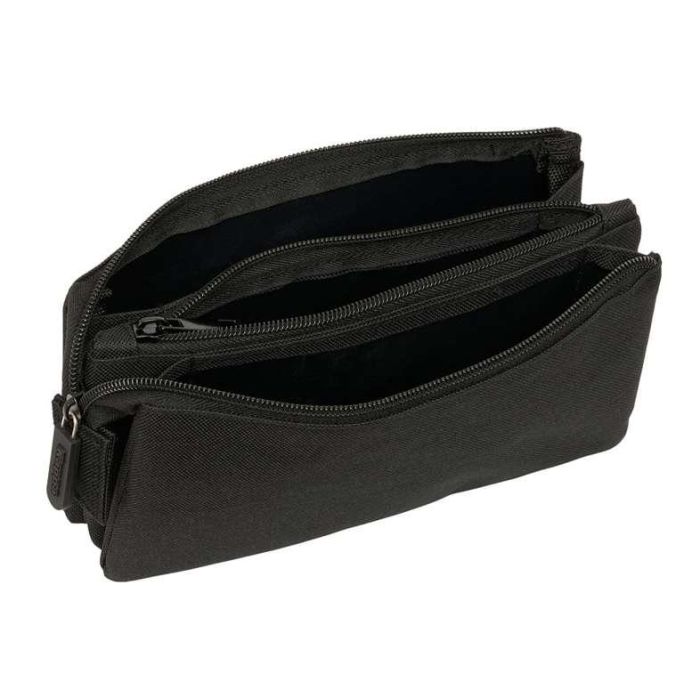 Portatodo Kappa Negro Negro 22 x 12 x 3 cm 2 Portatodo Kappa Negro Negro 22 x 12 x 3 cm 2
