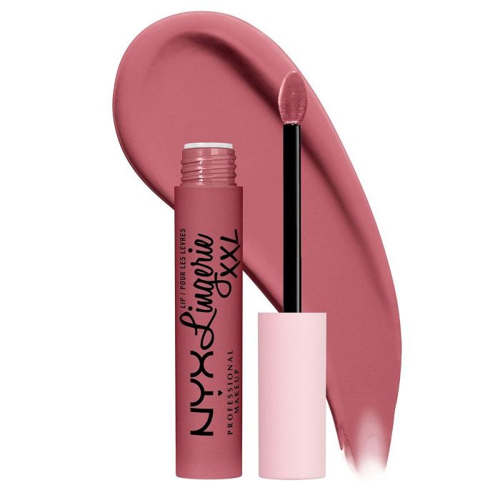 NYX PROFESSIONAL MAKE UP #flaunt it Pintalabios Líquido LINGERE XXL Larga Duración 16h Mate No Transfiere Rosa 1
