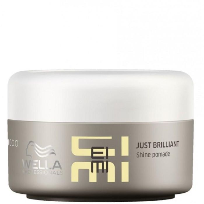 Wella EIMI Just Brilliant – Pomada de Brillo 75ml – Fijación Nivel 1, Suaviza y Antiencrespamiento para Cabello Seco