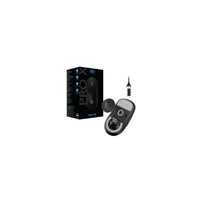 Logitech PRO X SUPERLIGHT Wireless Gaming Mouse, RF Wireless, Lithium Polymer (LiPo), Black 1 Logitech PRO X SUPERLIGHT Wireless Gaming Mouse, RF Wireless, Lithium Polymer (LiPo), Black 1