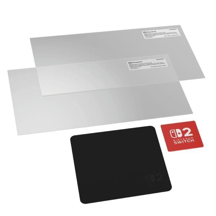 Power A 617885154119 Cristal Templado Protector para Nintendo Switch 2 (Pack de 2 Unidades) Power A 617885154119 Cristal Templado Protector para Nintendo Switch 2 (Pack de 2 Unidades)
