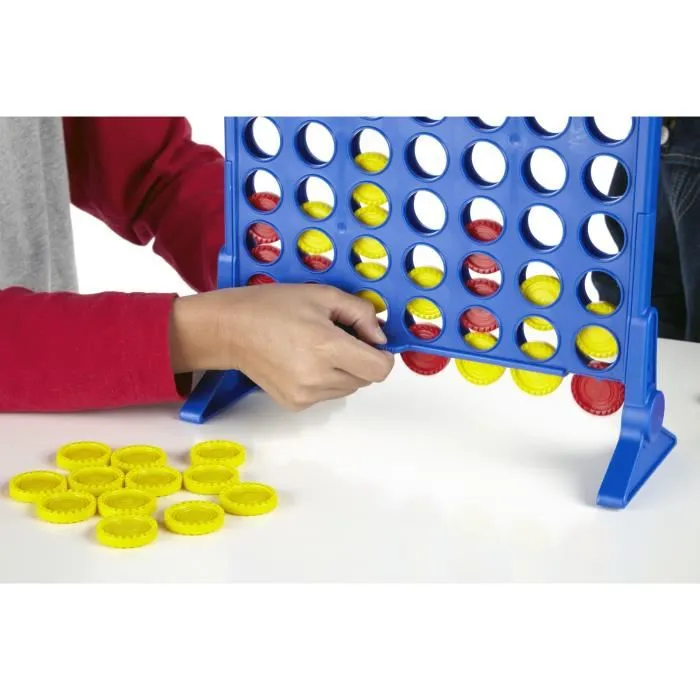 Hasbro A5640 Juego 4 En Línea Francés +6 Años Juego De Estrategia Familiar 5