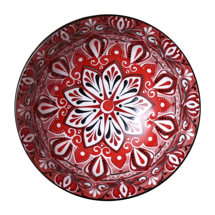 Ensaladera Jaipur Home Deco Factory diámetro 21 ROJO cm ROJO  2