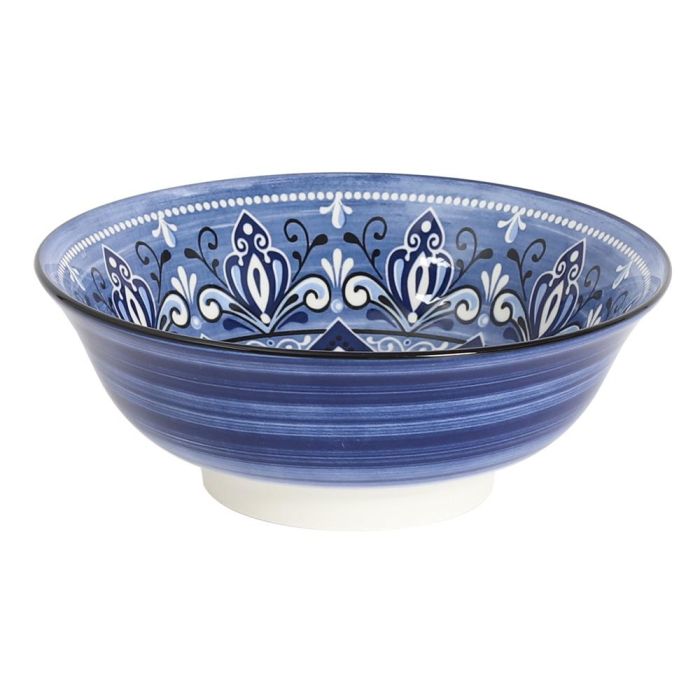 Ensaladera Jaipur Azul Home Deco Factory diámetro 21 cm