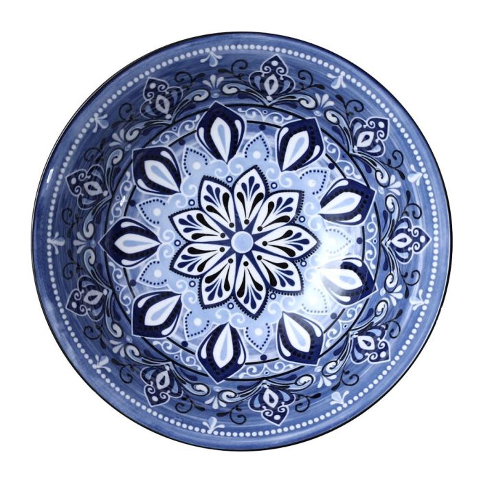 Ensaladera Jaipur Home Deco Factory diámetro 21 AZUL cm AZUL  2