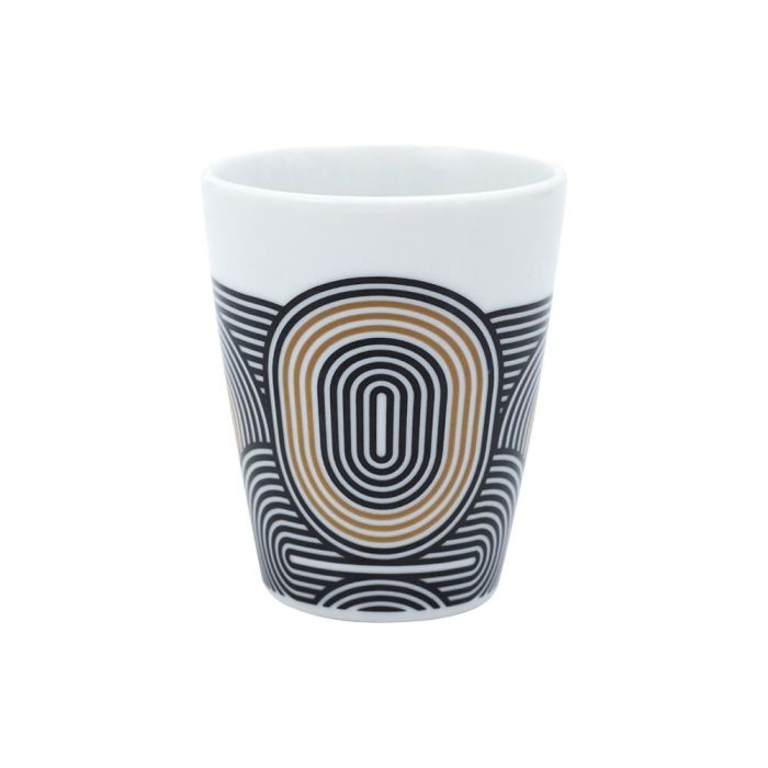 Vaso Espresso Home Deco Factory altura 6,8 cm diámetro 6 cm