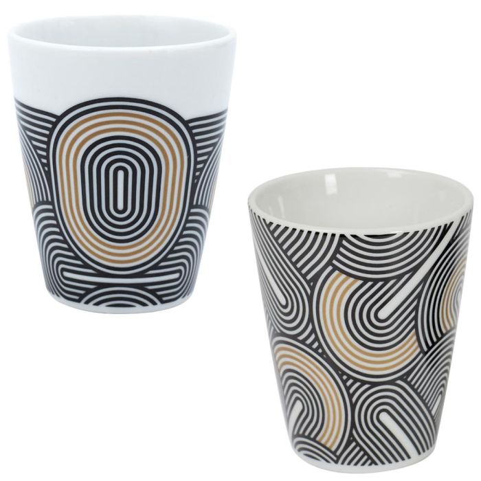 Vaso Espresso Home Deco Factory altura 6,8 cm diámetro 6 cm  2