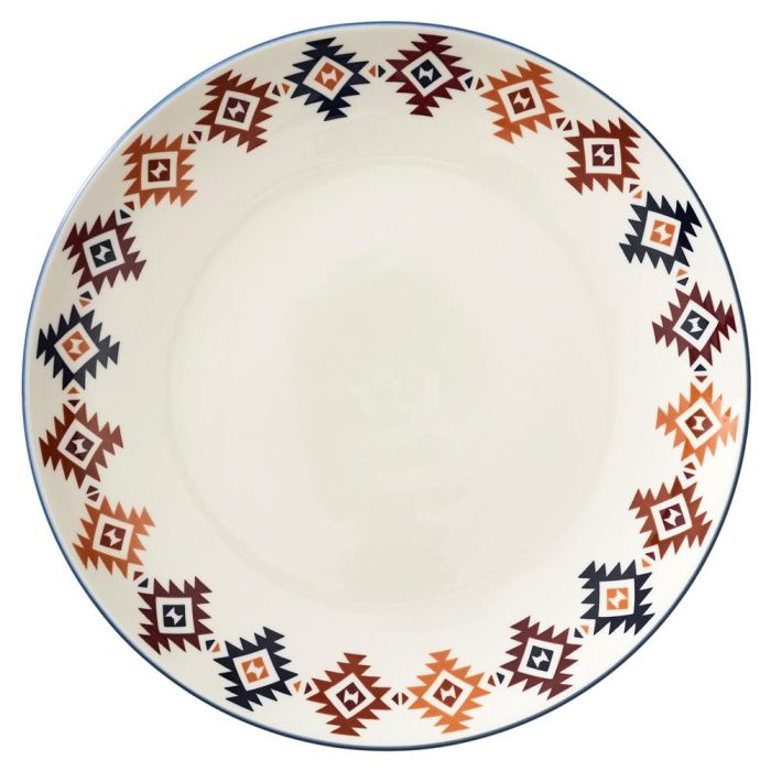 Plato Llano Home Deco Factory diámetro 27 PORCELANA cm PORCELANA  5