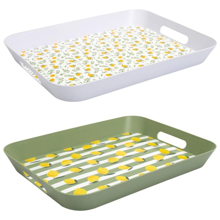 Bandeja 41X32 Home Deco Factory cm LIMONES  2