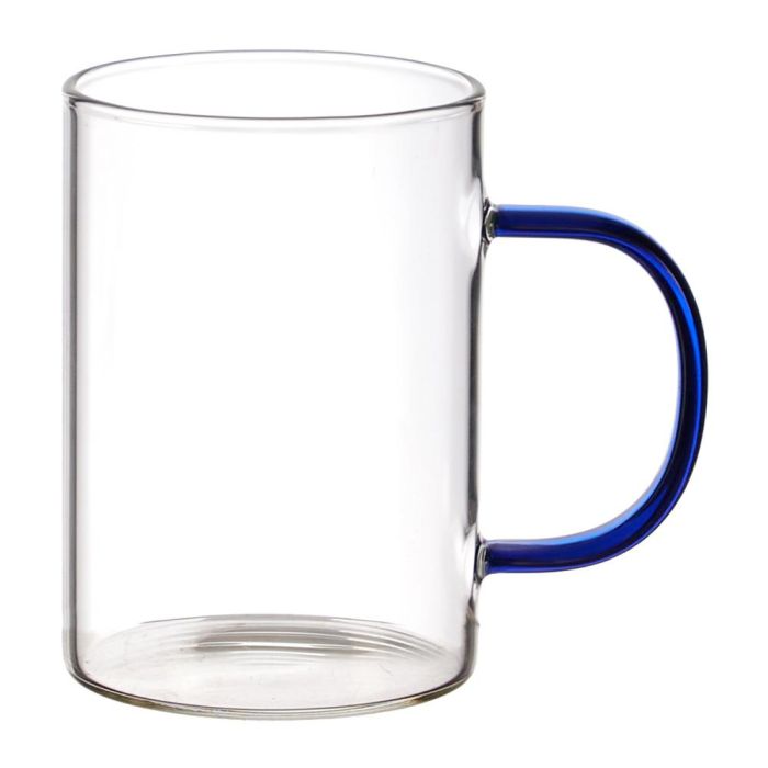 Mug 300 Ml Vidrio Con Asa Color Home Deco Factory 5