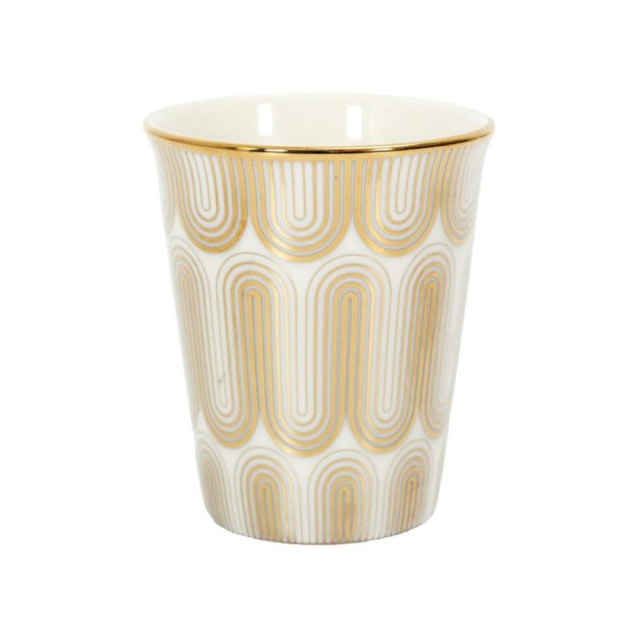 Vaso Espresso 100 Ml Oro Home Deco Factory