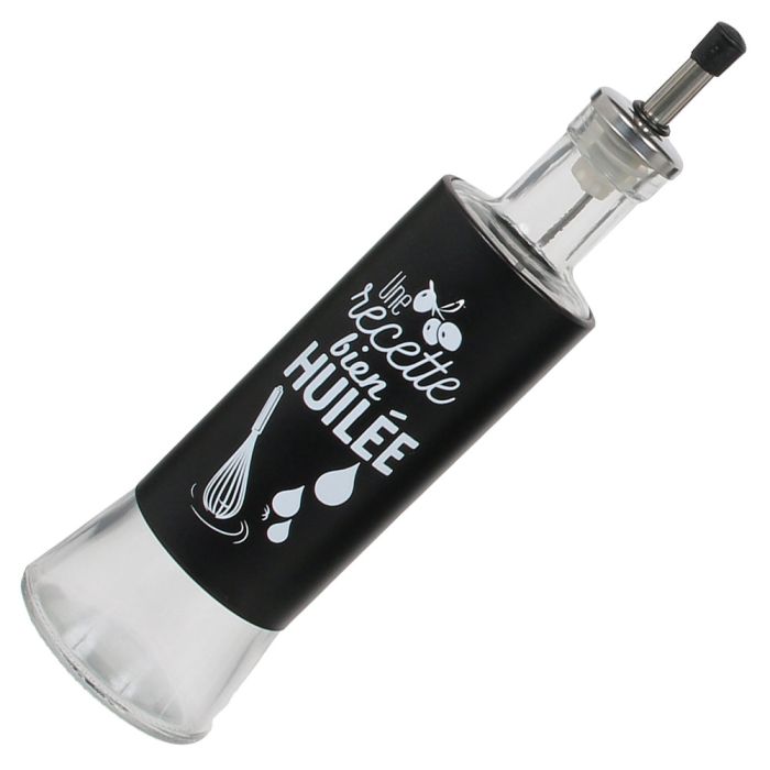 Botella Aceitera Pequeña 18 cm Blanca