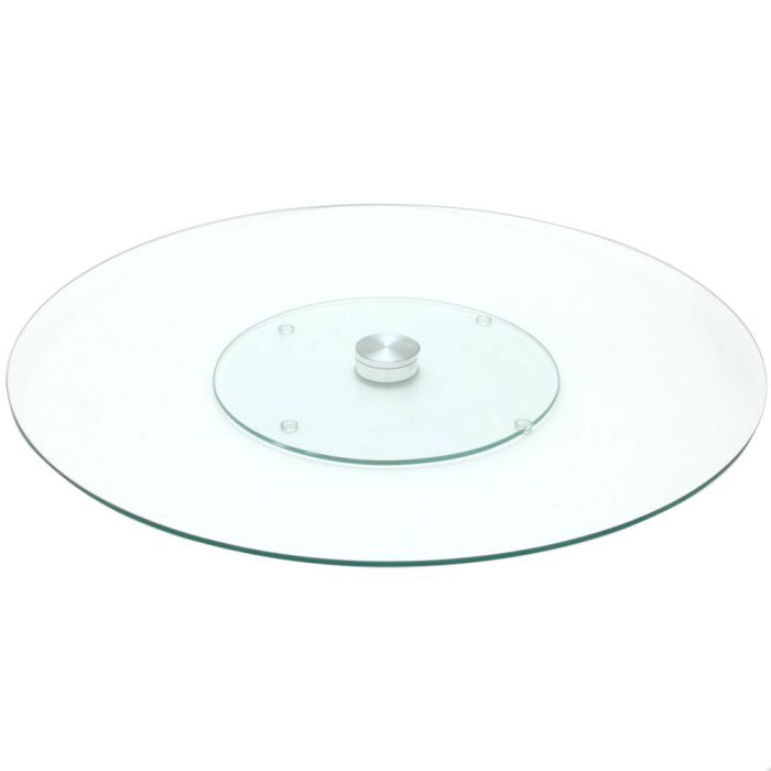 Plato de vidrio giratorio 45cm 1