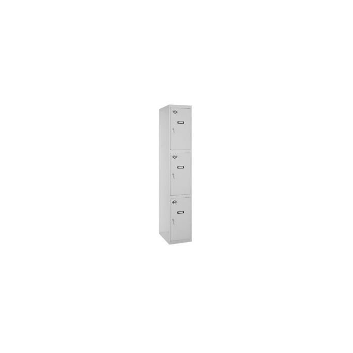 Simonrack Casillero Metálico Simonlocker 3P Monobloque 1-3 1800x300x500 gris