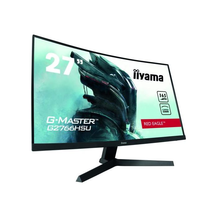 Iiyama G2766HSU-B1 Monitor Gaming 27" FHD 1920 x 1080, 1ms, 165Hz, VA, Curvo 1500R, FreeSync Premium, Negro 12
