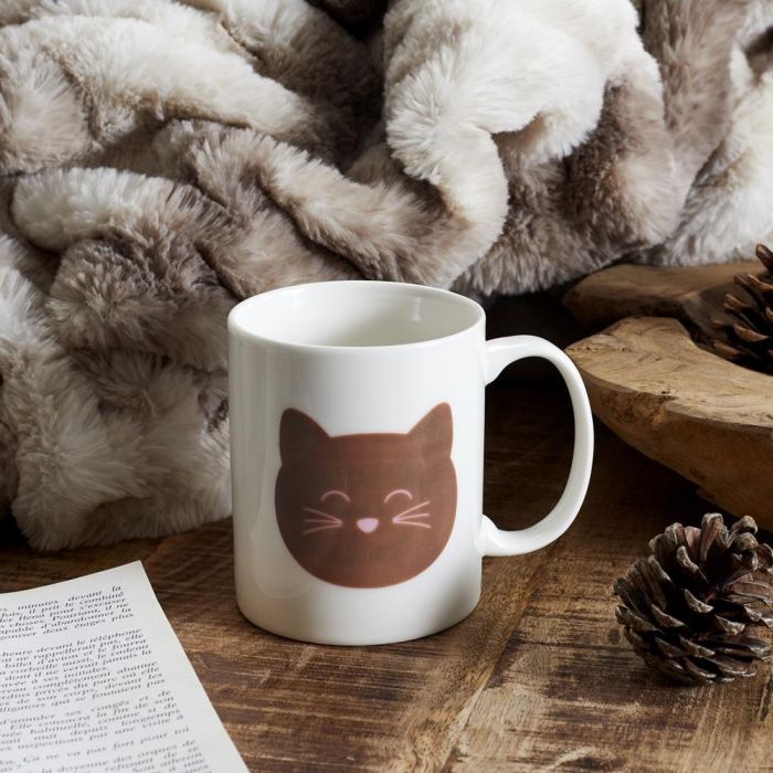 Mug Gato Cambio Color Con Calor Home Deco Factory 1