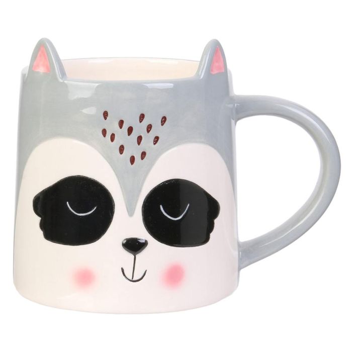 Mug 400 Ml Animales Home Deco Factory