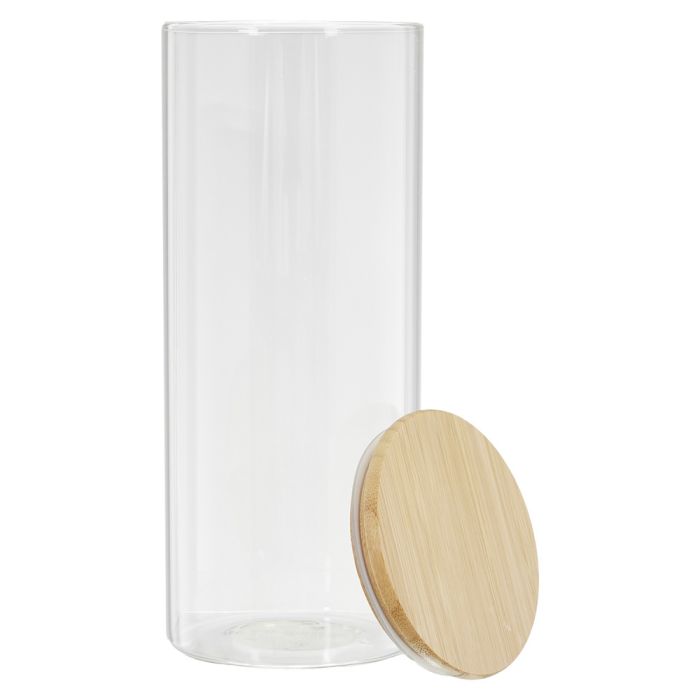 Tarro - vidrio y bambu 1.6 l 2
