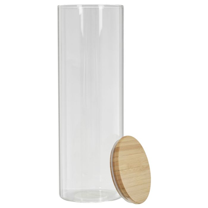 Tarro - vidrio y bambu 2 l 2