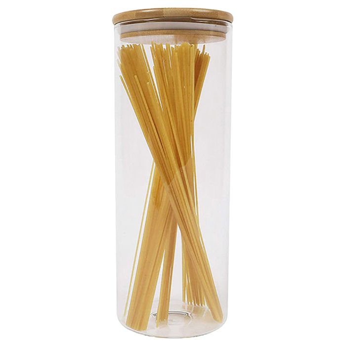 Tarro - vidrio y bambu 2 l 5