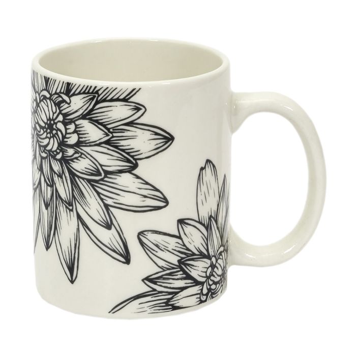 Mug 350 Ml Cottage Gris Home Deco Factory